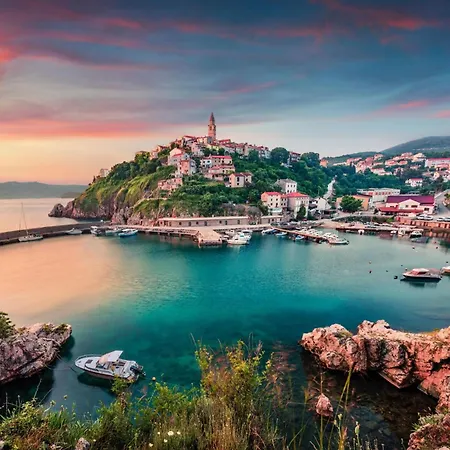 Seaview Micika Krk Island-happy Krk Town